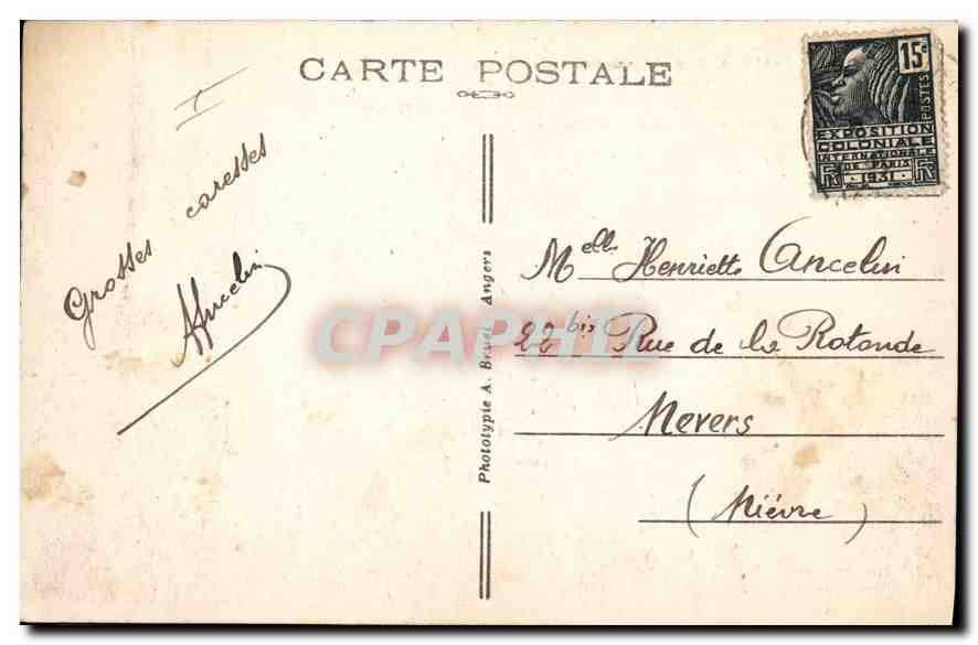CPA Ploumanach C du N Oratoire de Saint Guirec Eleve du XIII siecle par les Cisterciens de l'Abbaye  — Rückseite