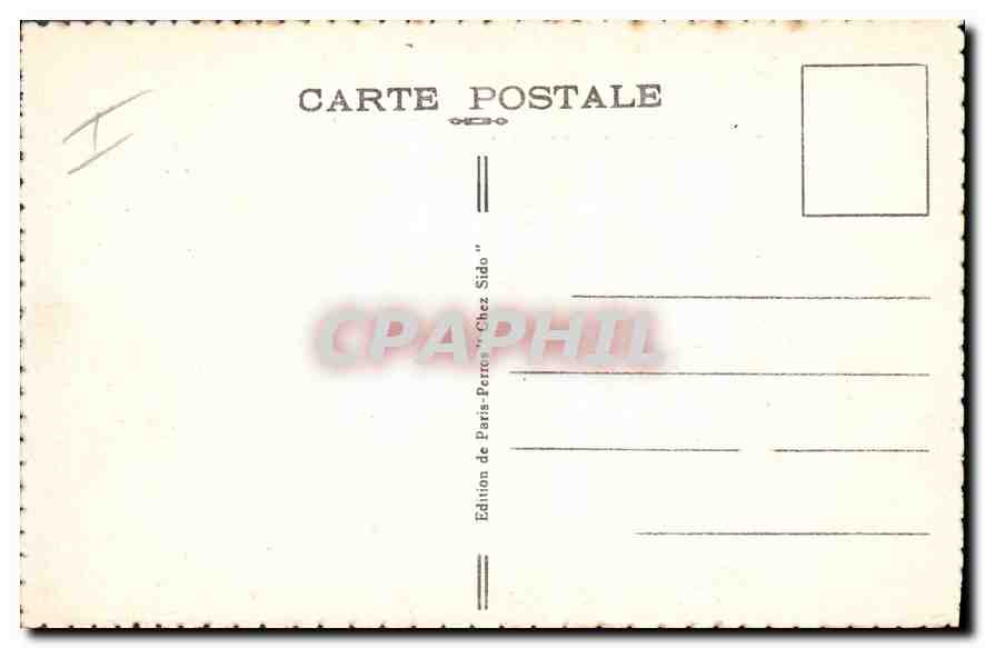 PLOUMANACH (C.-du-N.) — Ansicht des Oratoriums von Saint-Guirec — Verlag Sido — Rückseite