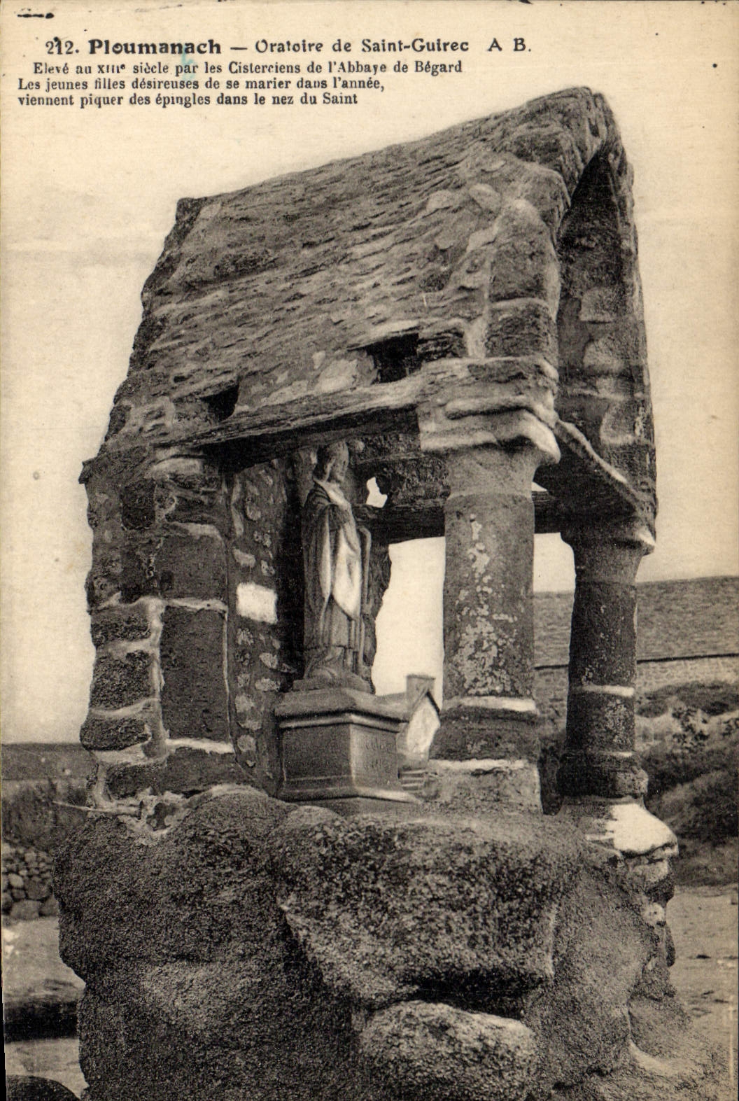 Pleummanach — Oratoire de Saint-Guirec — A.B.