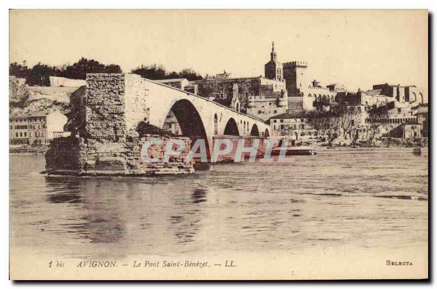 Avignon — Le Pont Saint-Bénézet — Selecta