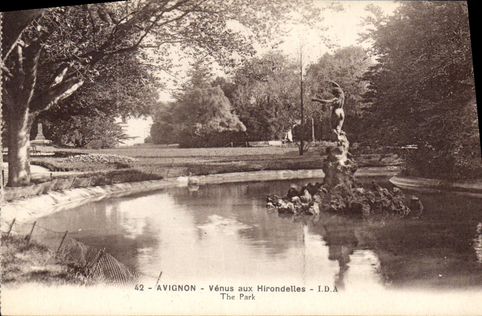 CPA Avignon Venus aux Hirondelles 
