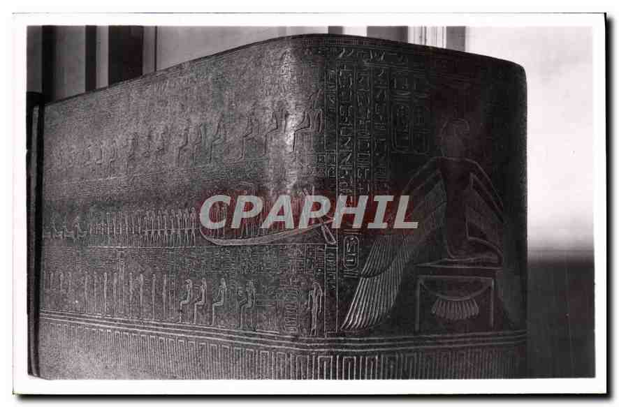 CPA Sarcophage de Ramses III Granit rose 