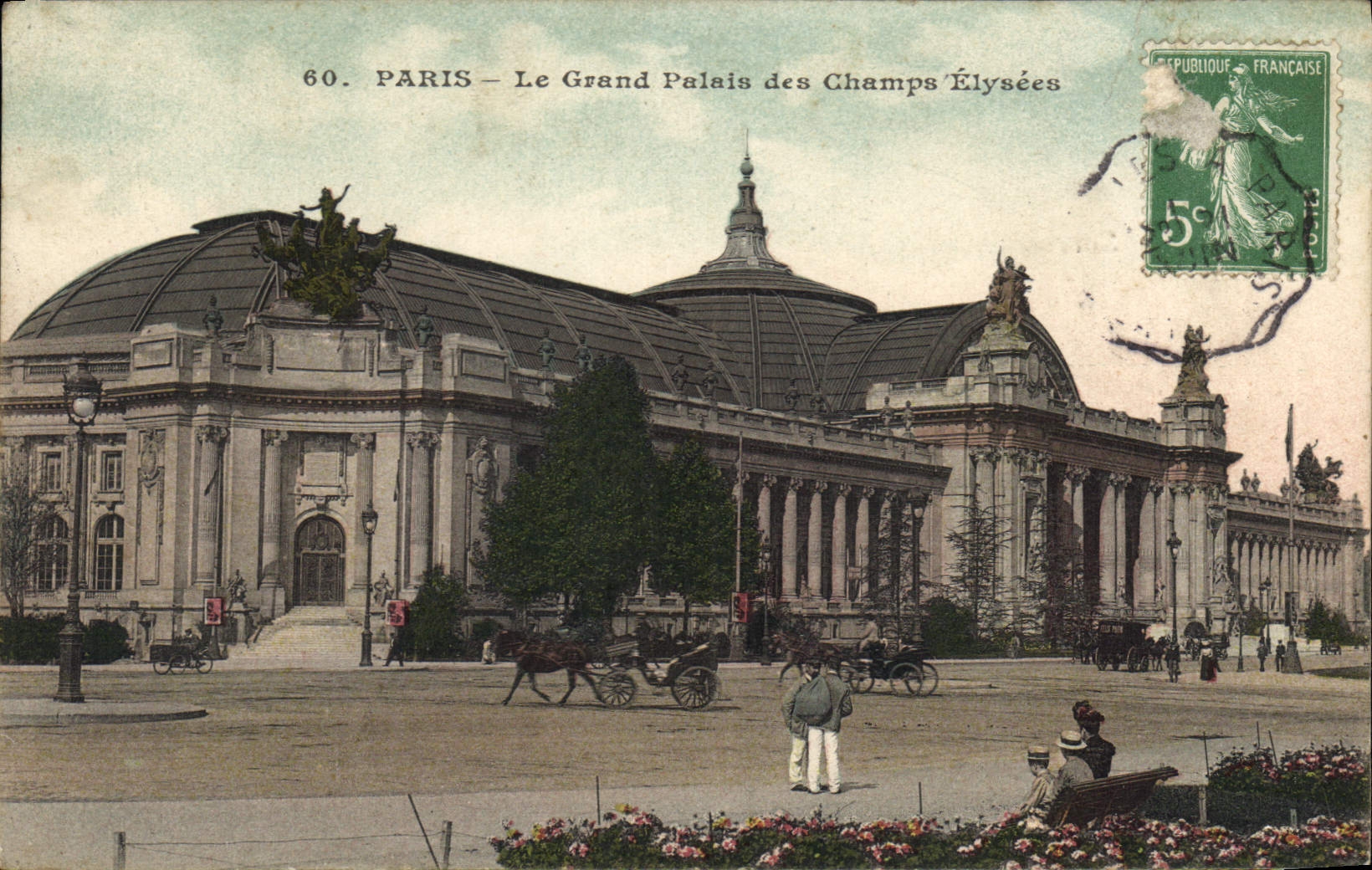CPA Paris Le Grand Palais des Champs Elysees 