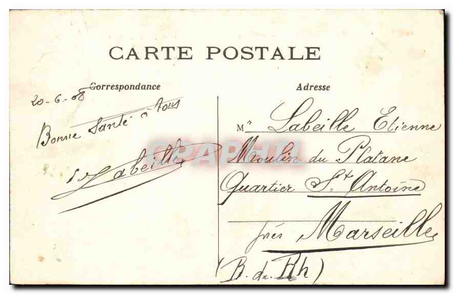 CPA Paris Le Grand Palais des Champs Elysees  — Rückseite