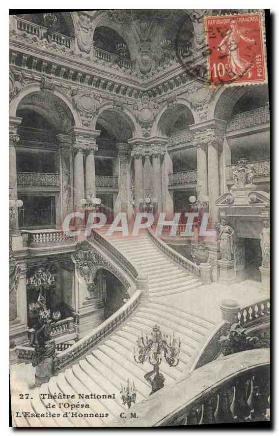 CPA Theatre National de l'Opera l'Escalier d'Honneur 