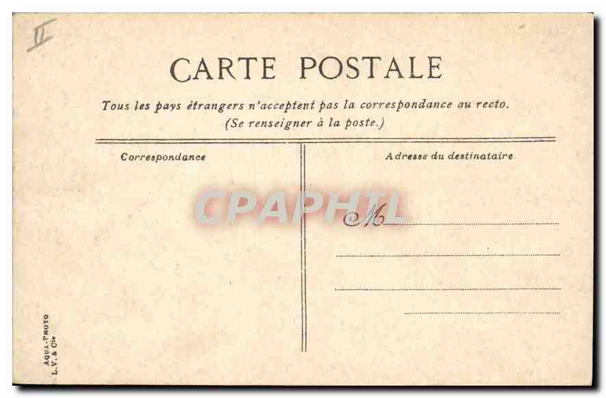 CPA Paris Porte et Boulevard Saint Martin  — Rückseite