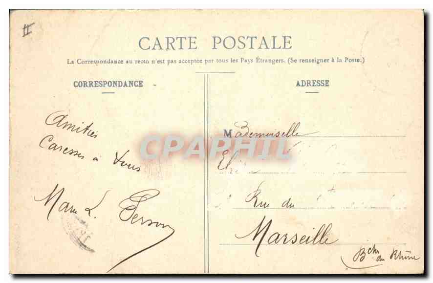CPA Paris Jardin du Luxembourg Paysage  — Rückseite