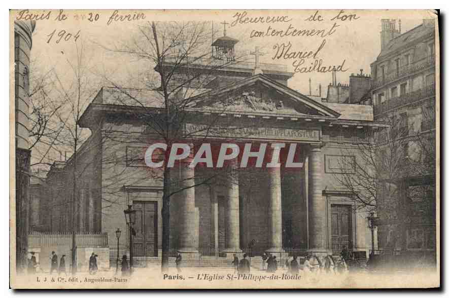 CPA Paris l'Eglise St Philippe du Roule 