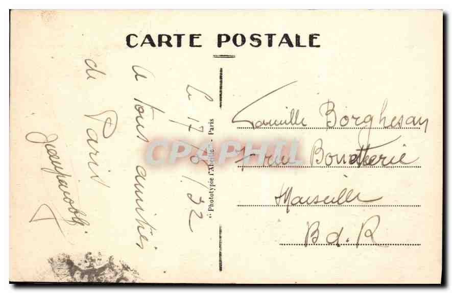 CPA Paris La Colonne de Juillet Emplacement de l'ancienne forteresse dont la prise fut le point de d — Rückseite