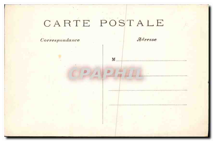 CPA Paris La Rue Soufflot et le Pantheon  — Rückseite