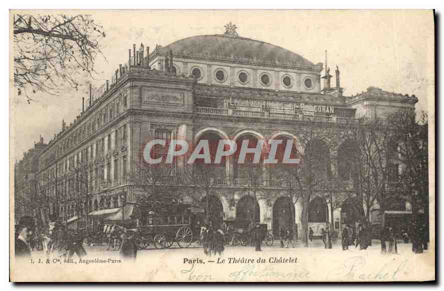 CPA Paris Le Theatre du Chatelet 