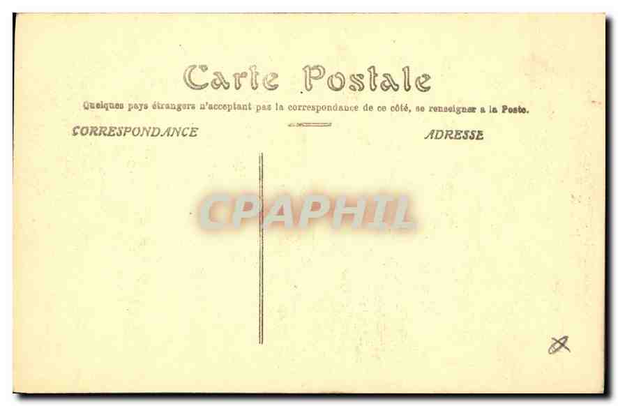 CPA Paris Notre Dame  — Verso