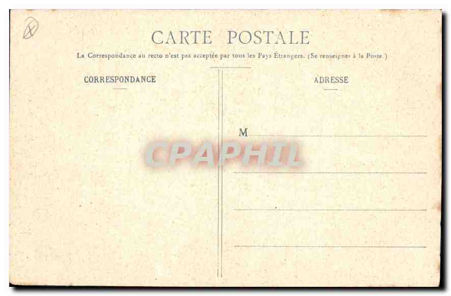 CPA Paris Notre Dame  — Rückseite
