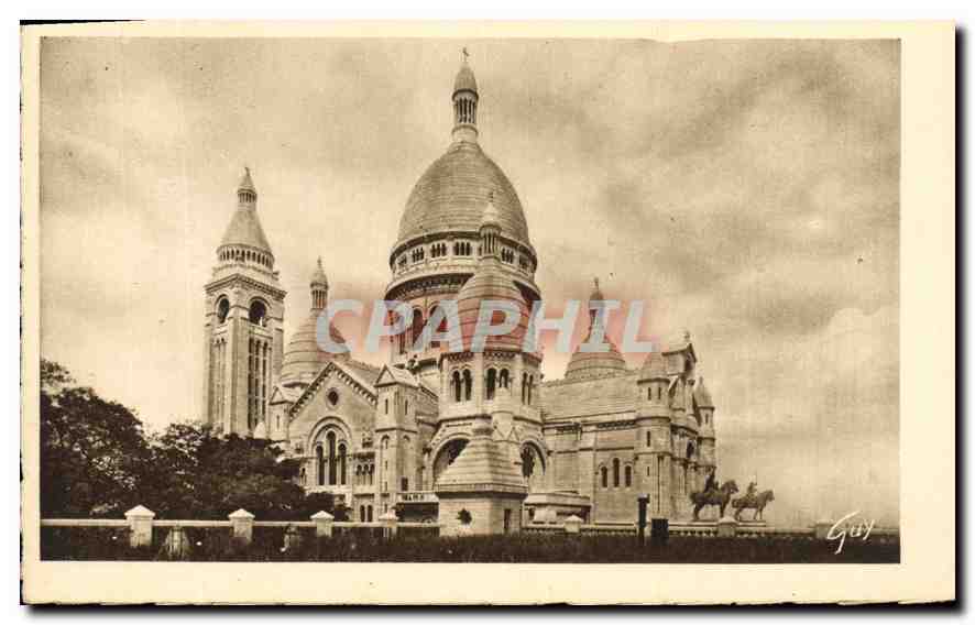 CPA Notre Beau Paris Sacre Coeur 