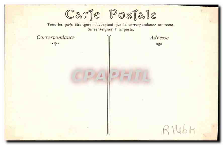CPA Paris Notre Dame Abside cote nord  — Rückseite