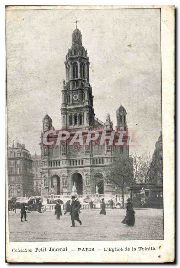 CPA Collection Petit Journal Paris L'Eglise de la Trinite 