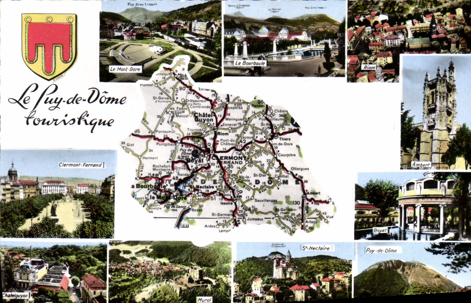 CPA Le Puy de Dome Touristique 