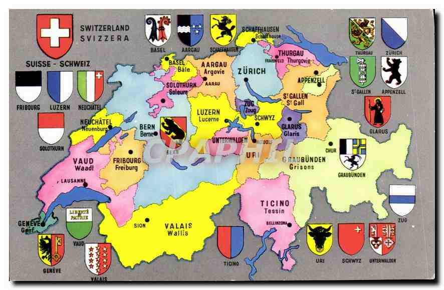 CPM Switzerland Svizerra Suisse Schweiz 