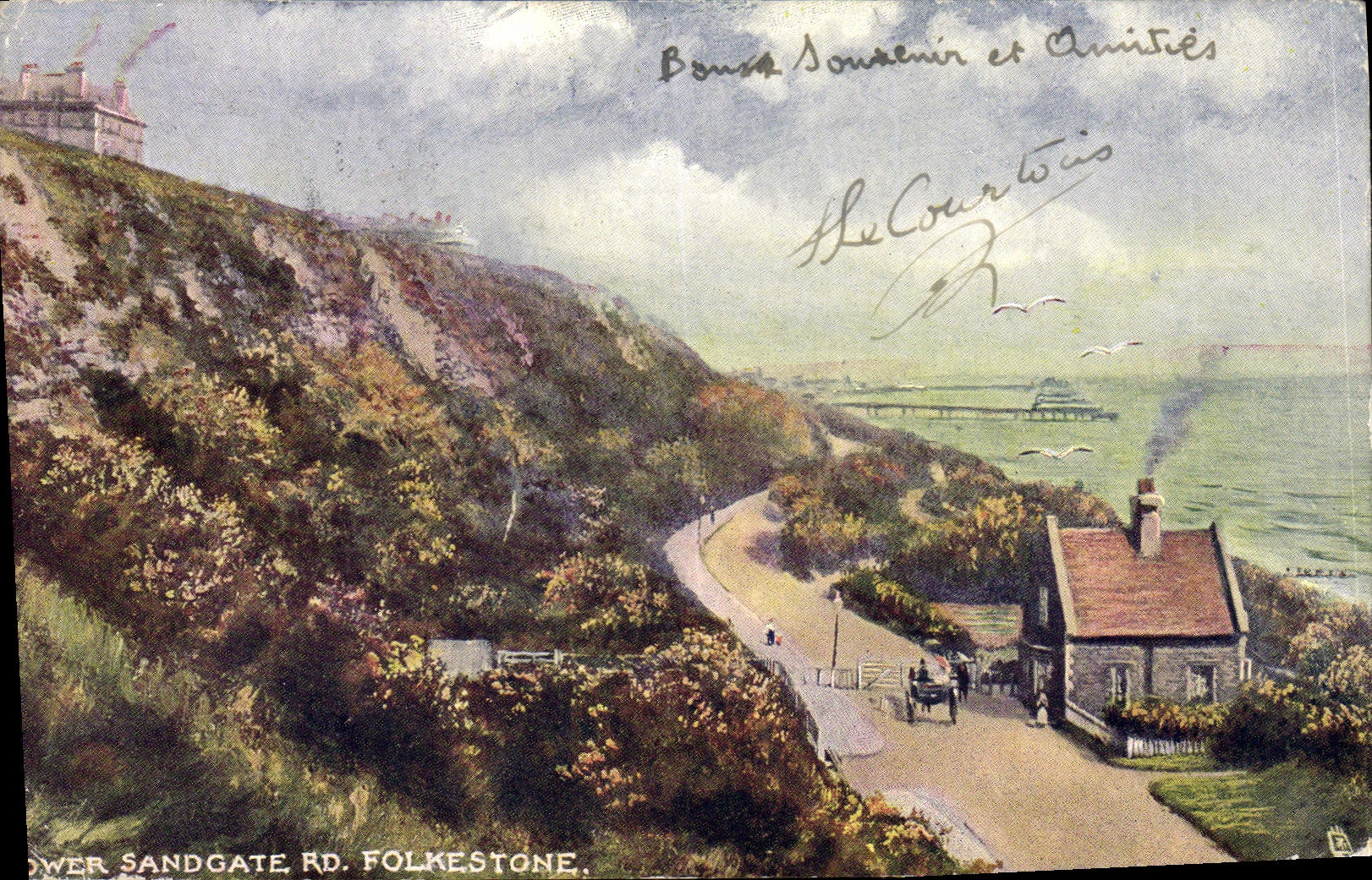 CPA Ower Sandgate Rd Folkestone 