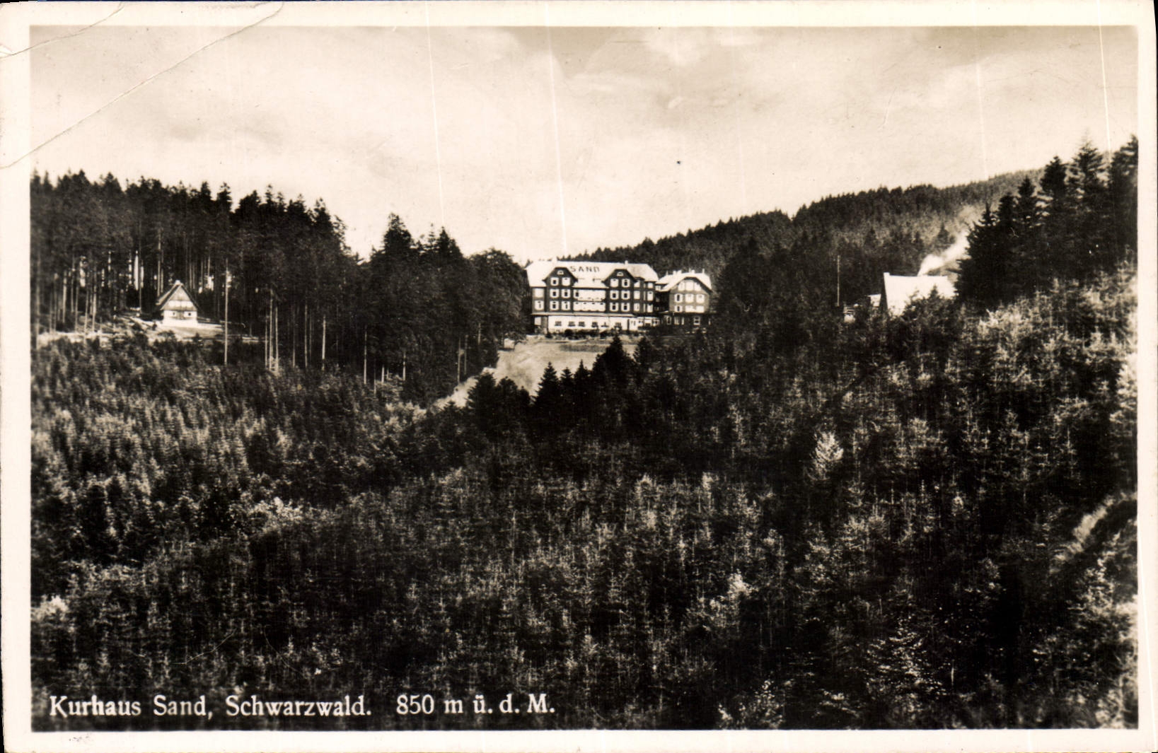CPM Kurhaus Sand bei B Baden Hochschwarzwald Post Buhl 
