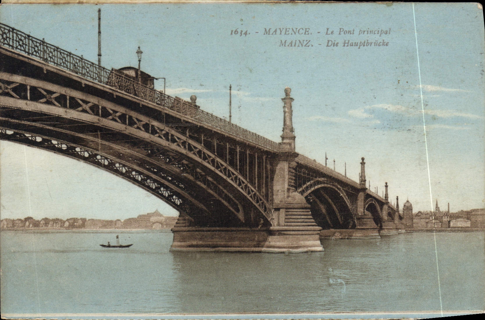 Mayence - Le Pont principal — 1634 — éditeur non identifié