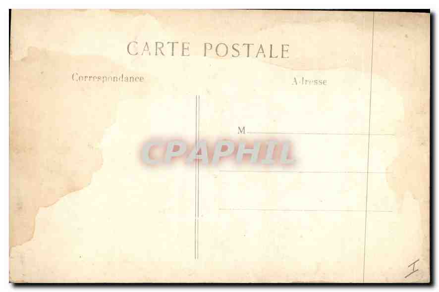 Arras - Un coin de la Place de la Vacquerie après l'incendie — L. C. H. Paris, n° 281 — Rückseite