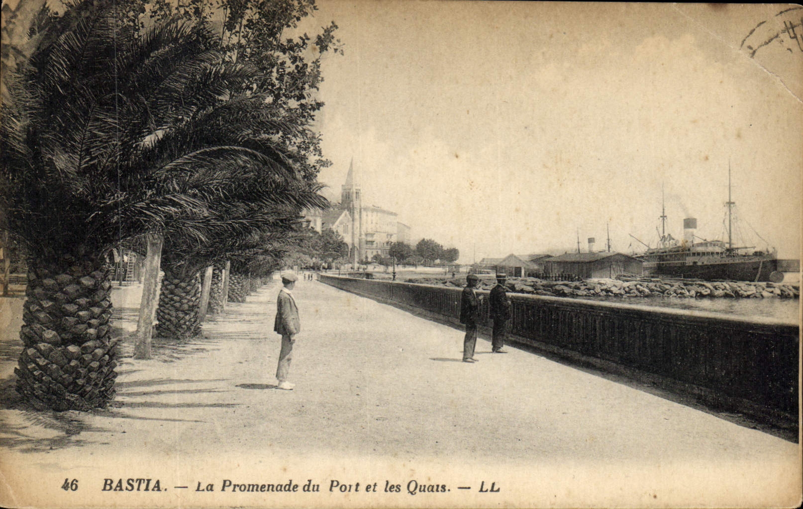 Bastia — La Promenade du Port et les Quais — LL