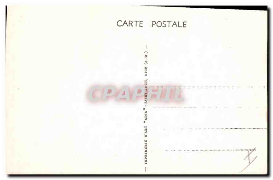 Abbaye de la Grande Trappe (Orne) — Portail — Imprimerie d'Art 'Adia' Nice — Back