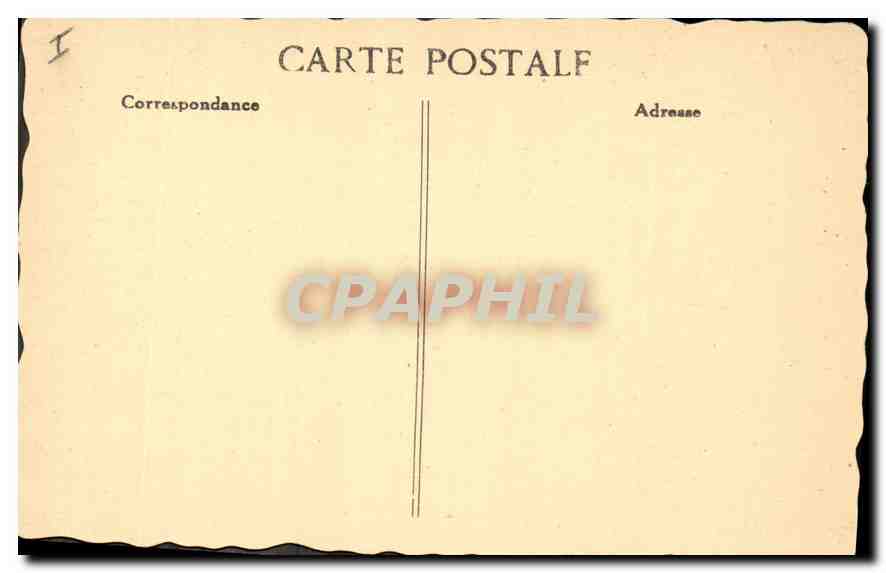 CPA Abbaye de la Grande Trappe Orne La Salle Capitulaire  — Rückseite