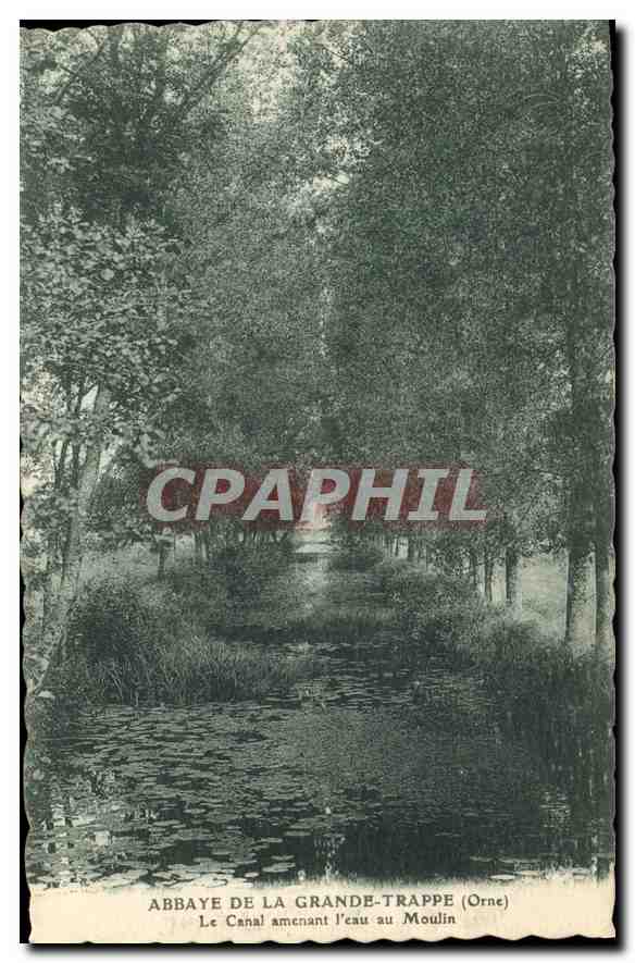 Abbaye de la Grande-Trappe (Orne) — Le Canal amenant l'eau au Moulin — sans éditeur ni numéro visible