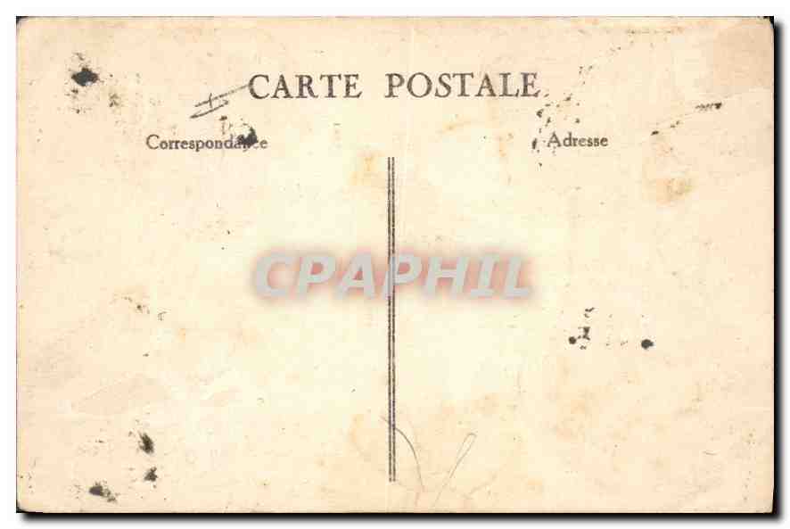 Abbaye de la Grande-Trappe (Orne) — Vue sur l'entrée de l'abbaye — éditeur non identifié — Verso