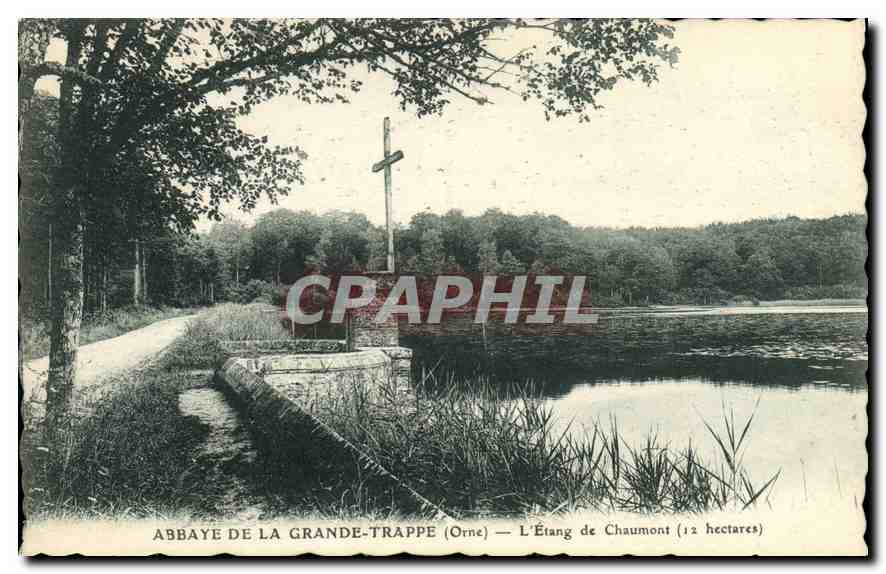 Abbaye de la Grande-Trappe (Orne) — L'Étang de Chaumont (12 hectares)