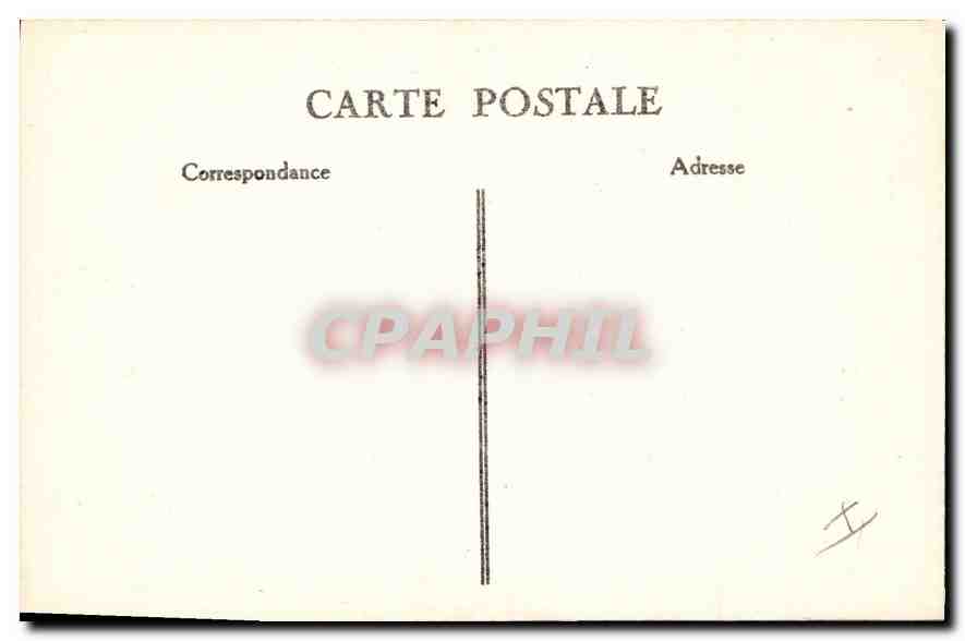 CPA Abbaye de La Grande Trappe Orne Le Portail principal  — Verso