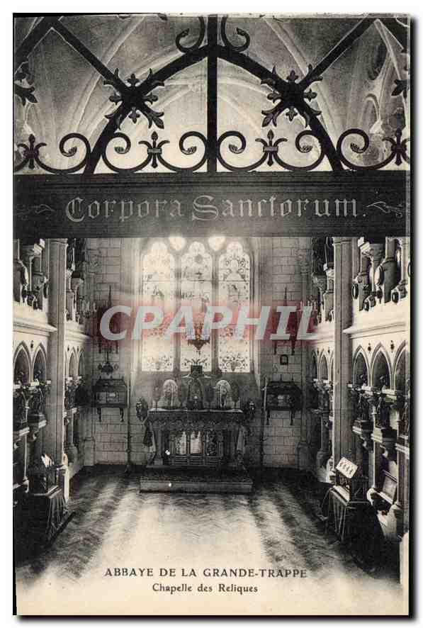 CPA Abbaye de La Grande Trappe Chapelle des Reliques 
