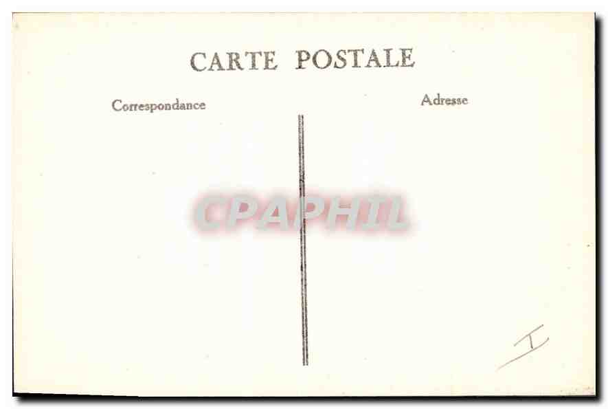CPA Abbaye de La Grande Trappe Orne Les Religieux se tendant de l'Eglise a la Salle Capitulaire  — Rückseite