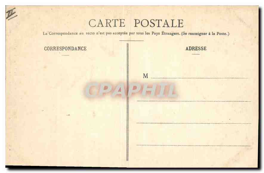 CPA Le Grande Trappe Orne La Salle Capitulaire  — Verso