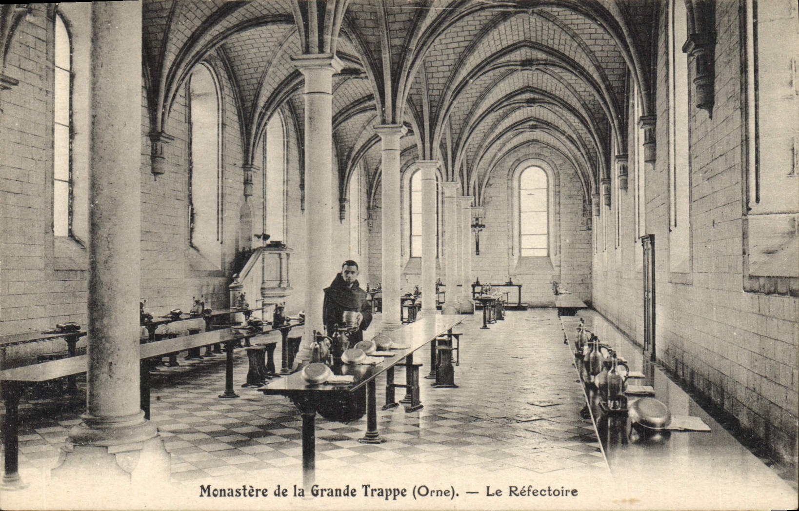 Monastère de la Grande Trappe (Orne) — Le Réfectoire