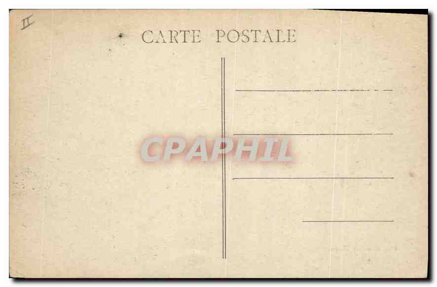 CPA Calais Le Jetee un jour de Tempete  — Rückseite