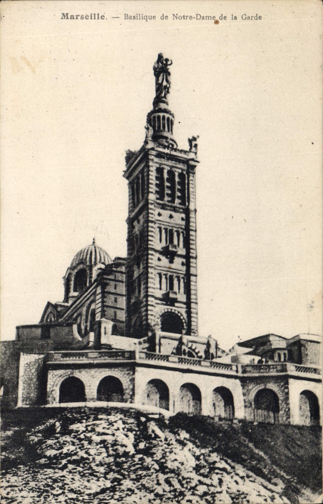 Marseille — Basilique de Notre-Dame de la Garde — éditeur non identifié