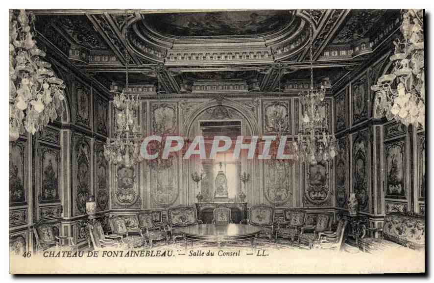 Schloss Fontainebleau — Ratssaal — LL. n°46