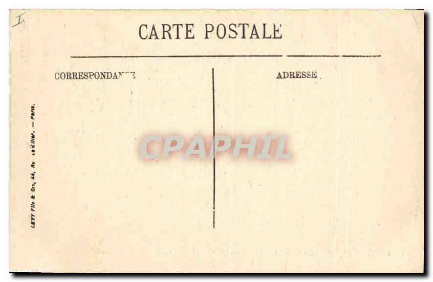 Schloss Fontainebleau — Ratssaal — LL. n°46 — Rückseite