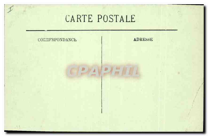 Fontainebleau — El Castillo. Salón de Trabajo de la Emperatriz Joséphine — LL. n° 285 — Reverso
