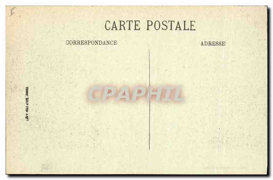 Fontainebleau — Le Château — La Fontaine de Diane — N. G. — Verso
