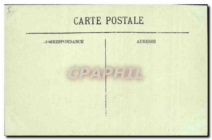 CPA Chateau de Fontainebleau Antichambre des Salons  — Verso