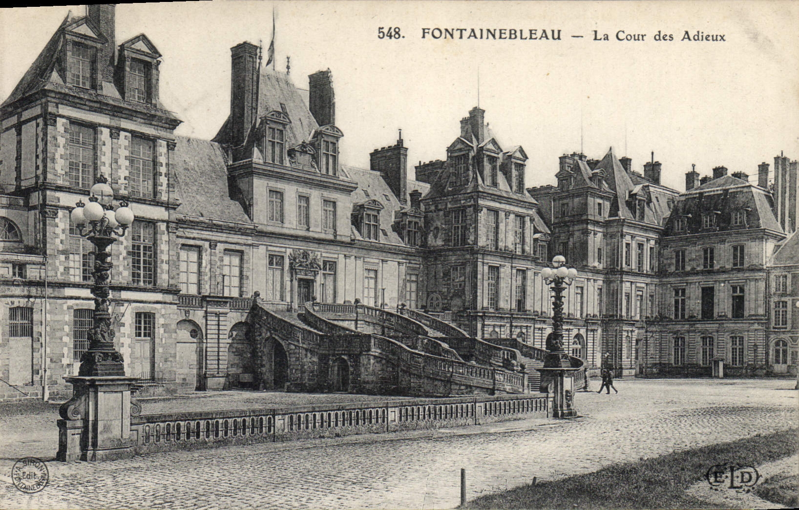 Fontainebleau — Die Abschiedshalle — Verlag ELD, n° 548