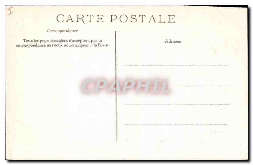Fontainebleau — Die Abschiedshalle — Verlag ELD, n° 548 — Rückseite