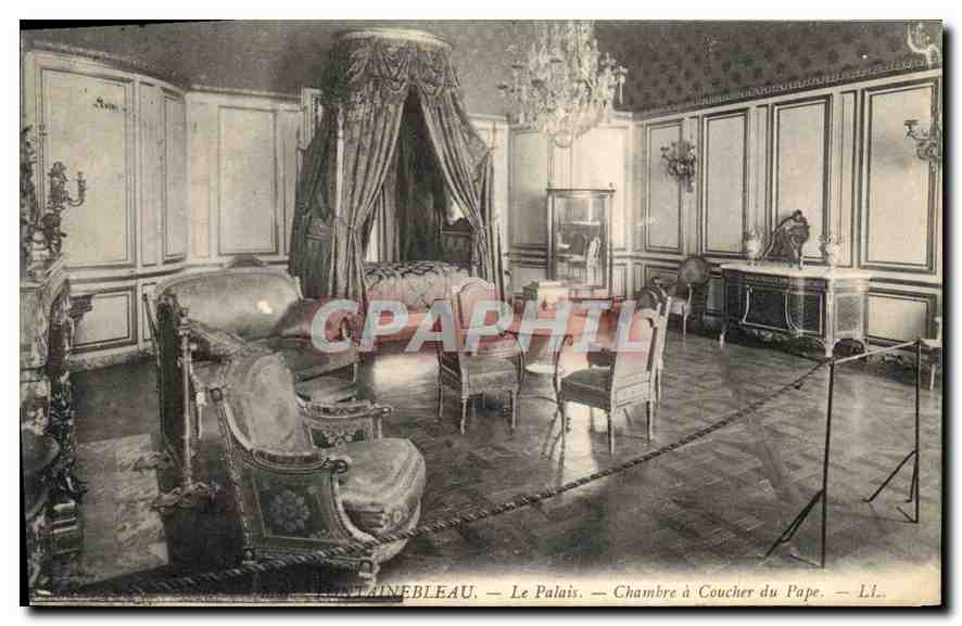 Fontainebleau — The Palace — The Pope's Bedroom