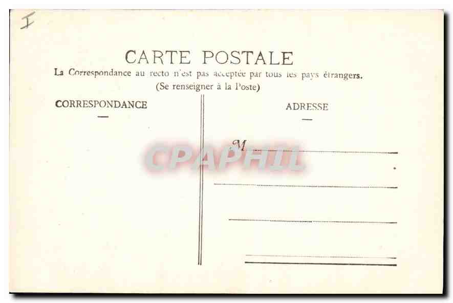 CPA Saumer Interieur de l'Eglise de N D de Nantilly  — Rückseite