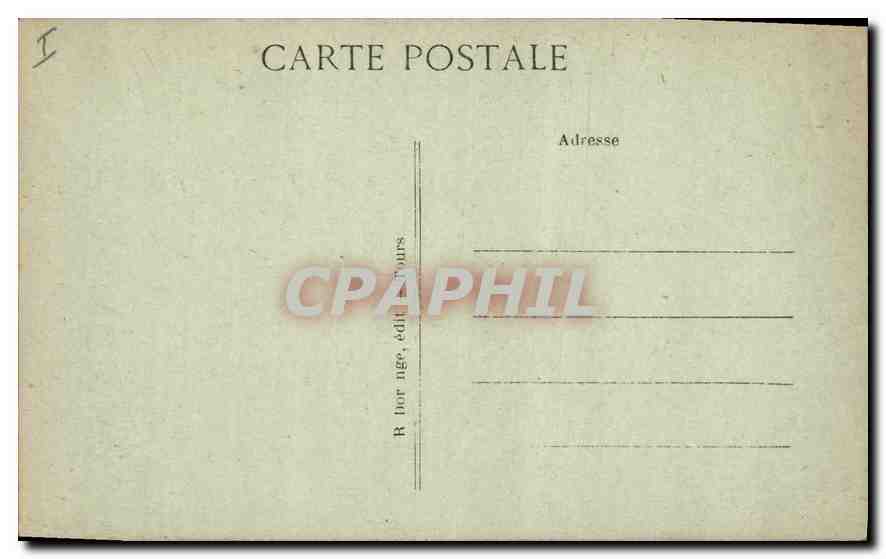 CPA Saumer M et L Le Chateu Cote Nord Est  — Verso