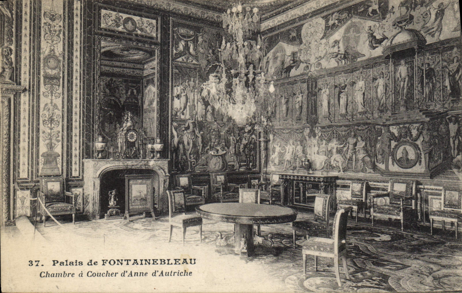 Palacio de Fontainebleau — Habitación de Anne de Austria — n°37